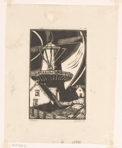 Molen (título original del objeto) de Dick Ket (signed by artist)