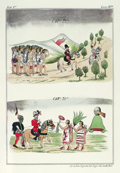 Cap 72 y Cap 73, ilustraciones de 