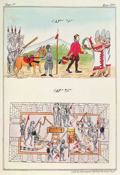 Cap 74 y Cap 75, ilustraciones de 