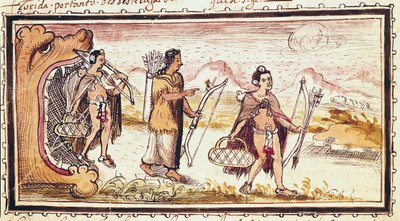 La caza, 1579 de Diego Duran