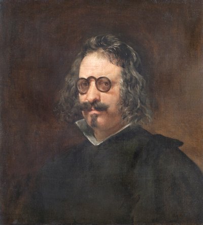 Francisco Gomez de Quevedo y Villegas de Diego Rodriguez de Silva (studio of) Velazquez