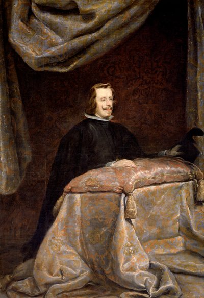 Felipe IV en oración, c.1655 de Diego Rodriguez de Silva (studio of) Velazquez
