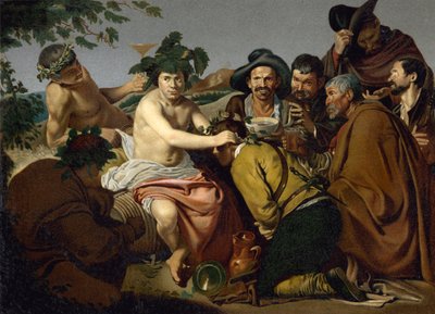 El Triunfo de Baco de Diego Rodriguez de Silva y (after) Velazquez