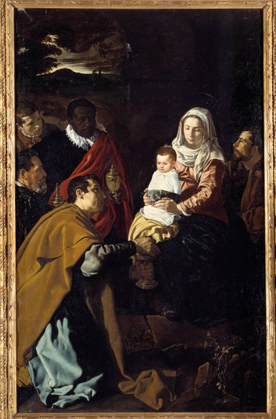 Adoración de los Reyes Magos de Diego Velázquez