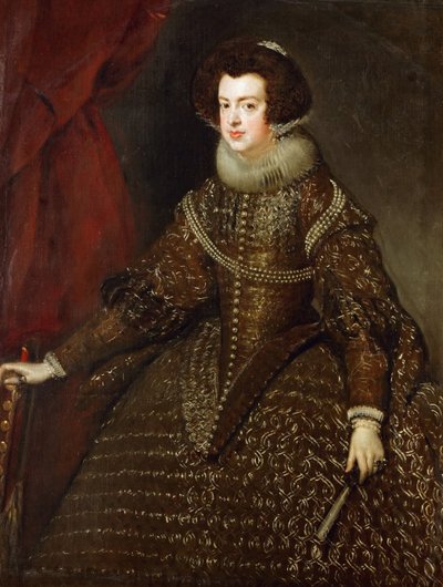 Retrato de Isabel de Francia, reina consorte de España de Diego Velázquez