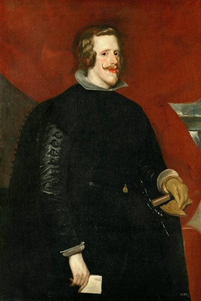 Barroco: Retrato de Felipe IV de España de Diego Velázquez