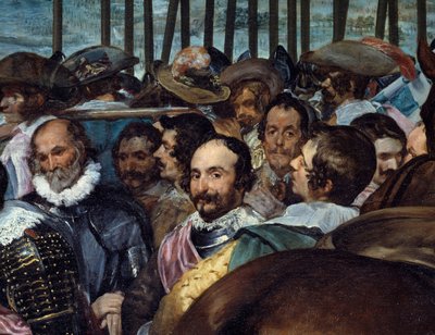 La rendición de Breda. Al final del sitio de Breda de Diego Velázquez