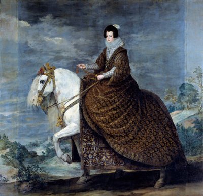 Retrato ecuestre de Isabel de Francia o Isabel de Borbón de Diego Velázquez