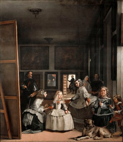 Las Meninas o La Familia de Felipe IV de Diego Velázquez
