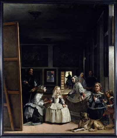 Las Meninas o la familia de Felipe IV de Diego Rodriguez de Silva y Velazquez