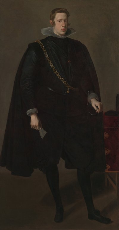 Felipe IV, Rey de España, c.1624 de Diego Velázquez