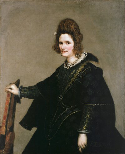 Cuadro "Retrato De Mujer" De Diego Velasquez (1599 - 1660) Ec. Esp. 1630 aproximadamente Berlin Staatliche Museen de Diego Velázquez