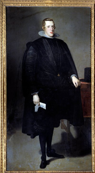 Retrato de cuerpo entero de Felipe IV de Diego Velázquez