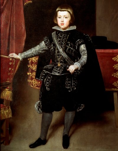 Retrato de Baltasar Carlos de España de Diego Velázquez
