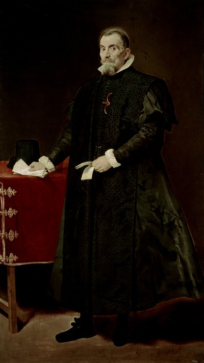Retrato de Don Diego de Corral Arellano, c.1631 (óleo sobre lienzo) de Diego Rodriguez de Silva y Velazquez