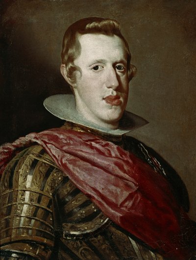 Retrato de Felipe IV de España con armadura, c.1625-1628 (óleo sobre lienzo) de Diego Rodriguez de Silva y Velazquez