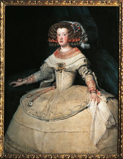 Retrato de la Infanta María Teresa de España de Diego Velázquez
