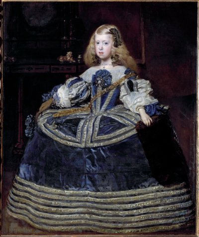 Retrato de Margarita Teresa, infanta de España y emperatriz del Sacro Imperio Romano de Diego Velázquez