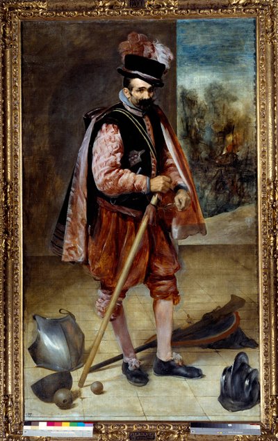 Retrato de un bufón conocido como Don Juan de Austria de Diego Velázquez