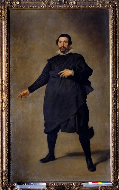 Retrato del bufón Pablo de Valladolid de Diego Velázquez