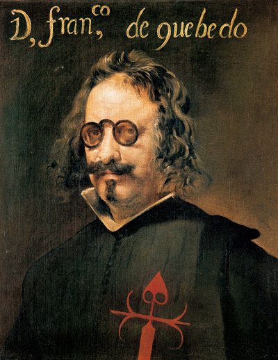 Retrato del escritor español Francisco de Quevedo de Diego Velázquez