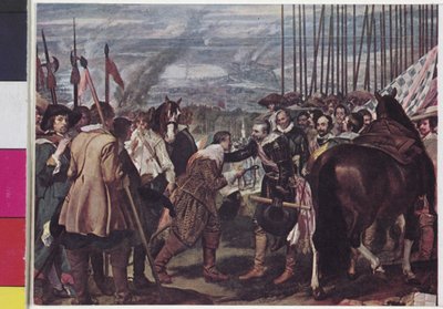La rendición de Breda 1625 Diego Velázquez de Diego Rodriguez de Silva y Velazquez