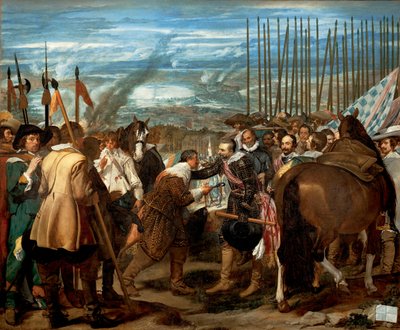 La rendición de Breda el 5 de junio de Diego Velázquez