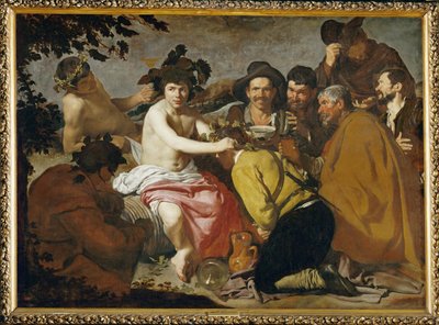 El triunfo de Baco ... (pintura sobre lienzo) de Diego Rodriguez de Silva y Velazquez