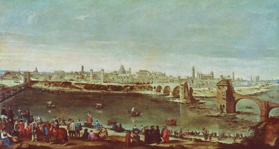 Vista de Saragozza de Diego Rodriguez de Silva y Velazquez