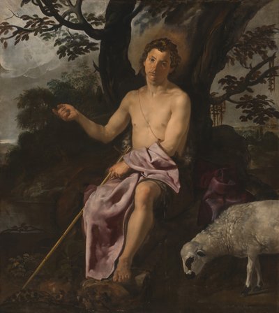 San Juan Bautista en el desierto de Diego Velasquez
