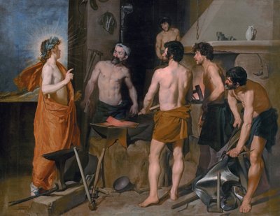 Apolo en la Fragua de Vulcano de Diego Velázquez