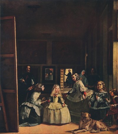 Las Meninas, o La Familia de Felipe IV, c1656 de Diego Velázquez