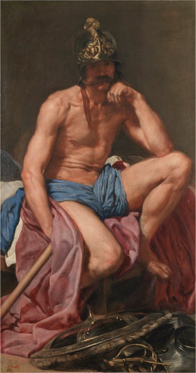 Marte, ca 1638 de Diego Velázquez