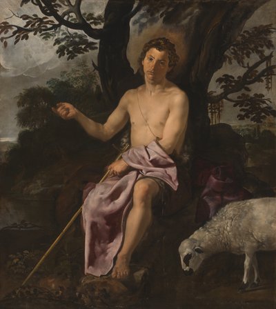 San Juan Bautista en el desierto de Diego Velázquez