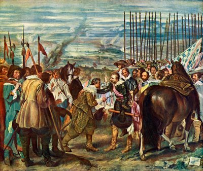 La rendición de Breda Las Lanzas, 1634-1635 de Diego Velázquez