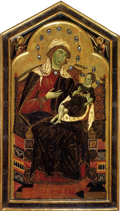 Madonna y Niño, ca 1262 de Dietisalvi di Speme