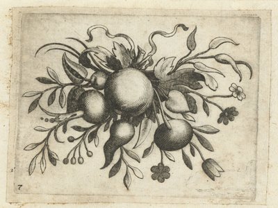 Festoen van Vrutten Pequeño libro de frutas útil para viajar (título de la serie) de Dietrich Krüger (attributed to)