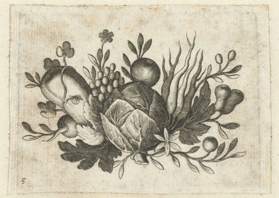 Festoen van Vrutten Pequeño libro de frutas útil para viajar (título de la serie) de Dietrich Krüger (attributed to)