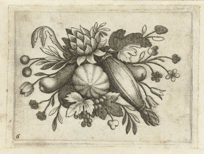 Festoen van Vrutten Pequeño libro de frutas útil para viajar (título de la serie) de Dietrich Krüger (attributed to)