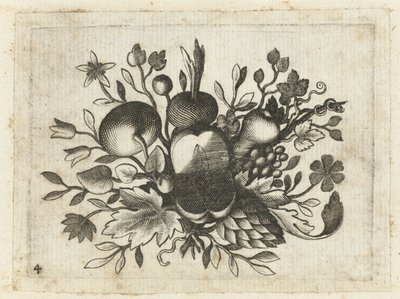 Festoen van Vrutten Pequeño libro de frutas útil para viajar (título de la serie) de Dietrich Krüger (attributed to)