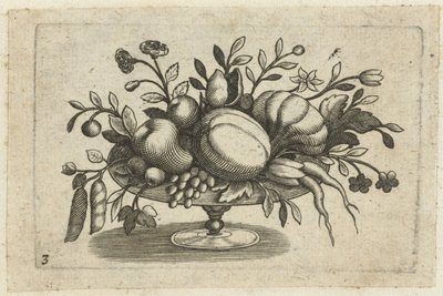 Vruchten op schaal Pequeño libro de frutas útil para viajar (título de la serie) de Dietrich Krüger (attributed to)