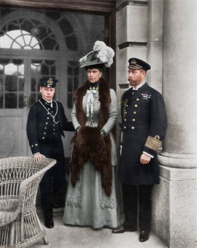 Nuestro Rey Marinero, Su Consorte y el Heredero Marinero al Trono, 1910 de Dinham