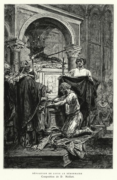 Deposition De Louis Le Debonnaire de Diogene Ulysse Napoleon Maillart