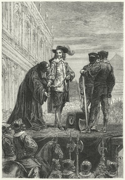 Ejecución del Rey Carlos I de Diogene Ulysse Napoleon Maillart