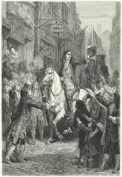 Guillermo III entrando en Londres de Diogene Ulysse Napoleon Maillart