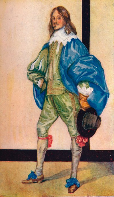 Un Hombre del Tiempo de Carlos I, 1907 de Dion Clayton Calthrop