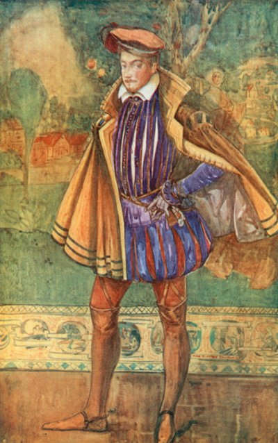 Un hombre de la época de Isabel I 1558-1603 de Dion Clayton Calthrop