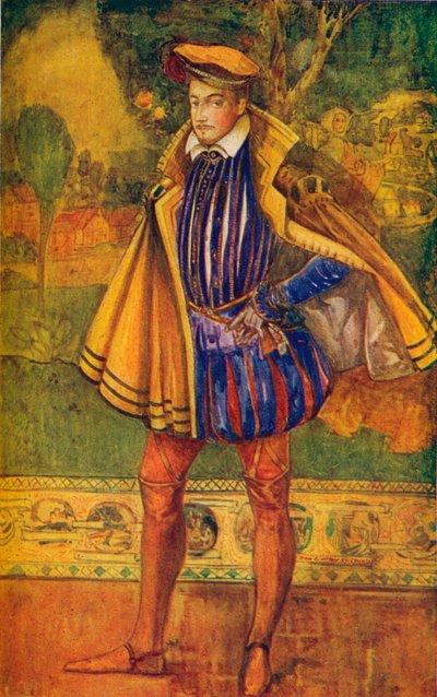 Un hombre de la época de Isabel, 1907 de Dion Clayton Calthrop
