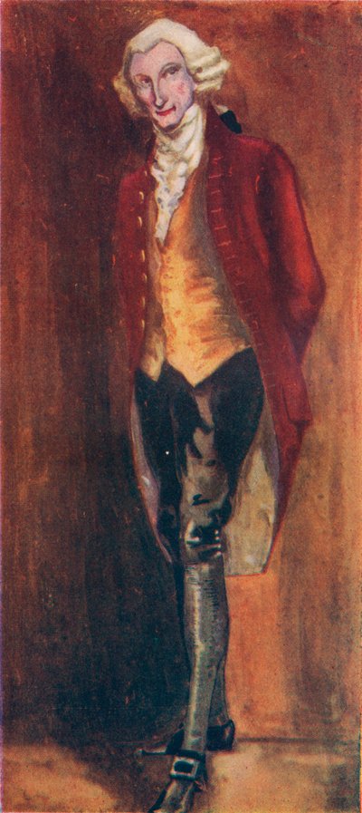 Un Hombre del Tiempo de Jorge III, 1907 de Dion Clayton Calthrop