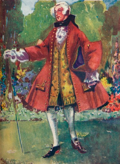 Un Hombre de la Época de Jorge II, 1907 de Dion Clayton Calthrop